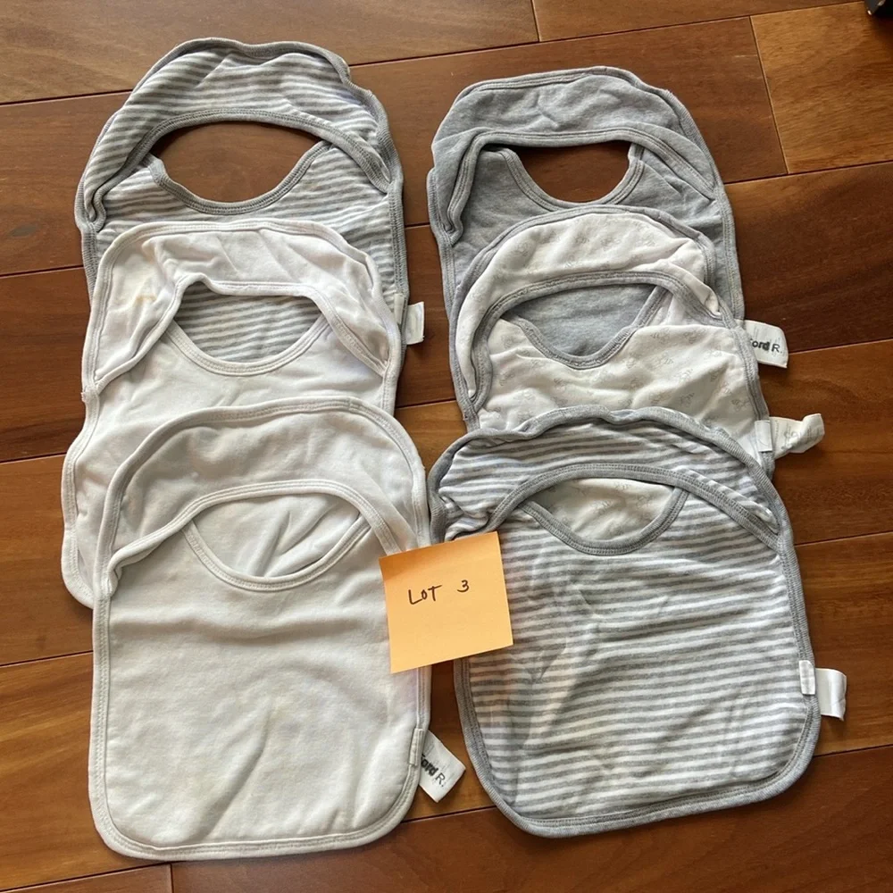 Burt’s Bees Bibs x6 (Lot 3)